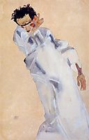 Self Portrait, 1912, schiele