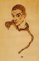 Self Portrait, 1914, schiele