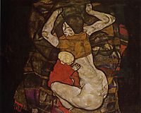 Young Mother, 1914, schiele