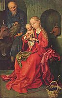 The Holy Family, schongauer