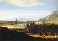 Landscape with Armed Men, 1635, seghers