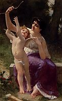 Venus and Cupid, seignac