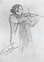 Eugene Ysaye, 1903, serov