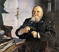 Portrait of Alexander Turchaninov, 1906, serov