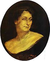 Portrait of Anna Staal, 1910, serov