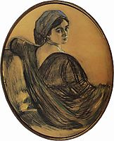 Portrait of Henrietta Girshman, 1911, serov