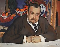 Portrait of Ivan Morozov, 1910, serov