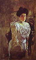 Portrait of Margarita Morozova, 1910, serov