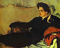 Portrait of Nikolay Pozniakov, 1908, serov