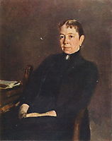 Portrait of P.D. Antipova, 1890, serov