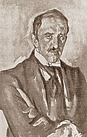 Portrait of Paolo Troubetzkoy, serov
