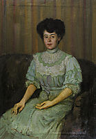 Portrait of Praskovia Tchaokovskaia, 1892, serov
