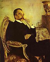 Portrait of Prince Vladimir Mikhailovich Golitsyn, 1906, serov