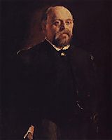 Portrait of Savva Mamontov, 1887, serov