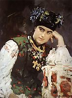 Portrait of Sophia Dragomirova-Lukomskaya, 1889, serov