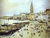 Seaside in Venice, 1887, serov
