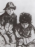 Serov-s Children. Yuri and Sasha, 1904, serov