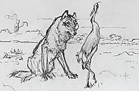 The Wolf and the Crane, serov