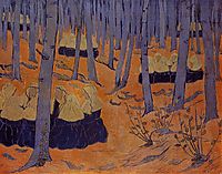 Breton Women, the Meeting in the Sacred Grove, c.1892, serusier