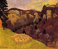 The Flock in the Black Forest, 1903, serusier