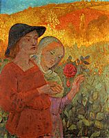 Mognonne Allons Voir si la Rose, 1910, serusier