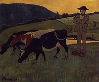 Peasant with Three Crows, 1893, serusier