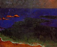 The Seat at Poldu Sunset, c.1889, serusier