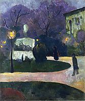 Square with Street Lamp, 1891, serusier