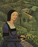 A Widow, 1919, serusier