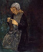 Young Breton (The Little Knitter), c.1896, serusier