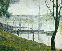 The Bridge at Courbevoie, 1886-87, seurat