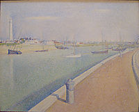 The Channel of Gravelines, Petit Fort Philippe, 1890, seurat