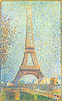 The Eiffel Tower, 1889, seurat