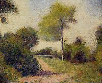 The Hedge (also known as The Clearing), 1882, seurat