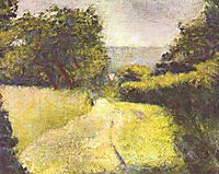 The Hollow Way, 1882, seurat