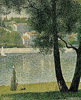 La Seine a Courbevoie, 1885-86, seurat