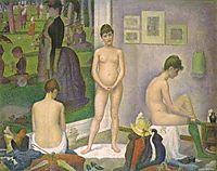 Models, 1886-88, seurat