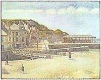 Port-en-Bessin, 1888, seurat