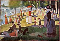 Sunday Afternoon on the Island of La Grande Jatte, 1886, seurat