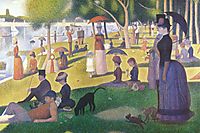 A Sunday on La Grande Jatte, 1884-86, seurat