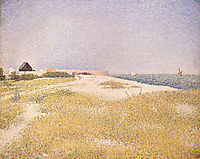 View of Fort Samson, 1885, seurat