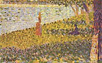 Women by the Water, 1886, seurat