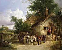 A Halt at the Inn, shayer