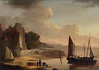Mouth of the Old Canal , 1842, shayer