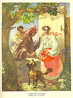 A Gypsy Fortune Teller, 1841, shevchenko