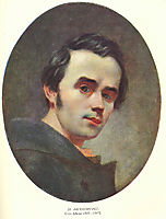 Self portrait, 1841, shevchenko