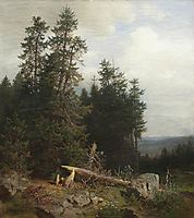 At the edge of the forest, shishkin