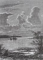 At Small Nevka, 1886, shishkin