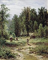 Bee families in the forest, 1876, shishkin