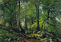 Beech Forest in Switzerland, 1863, shishkin